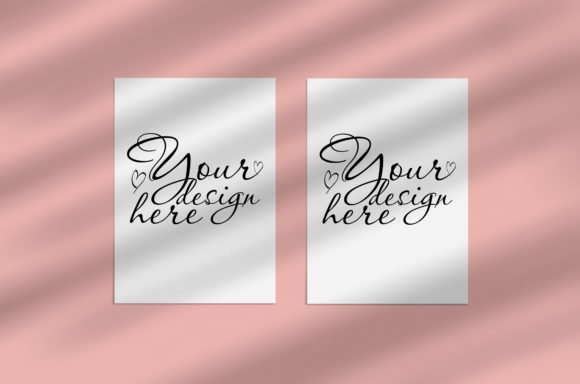 Download Blanks Mockup with Window Shadows - Mockup Collection