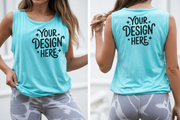 Download Comfort Colors 9360 Front &amp; Back Mockup - Mockup Collection