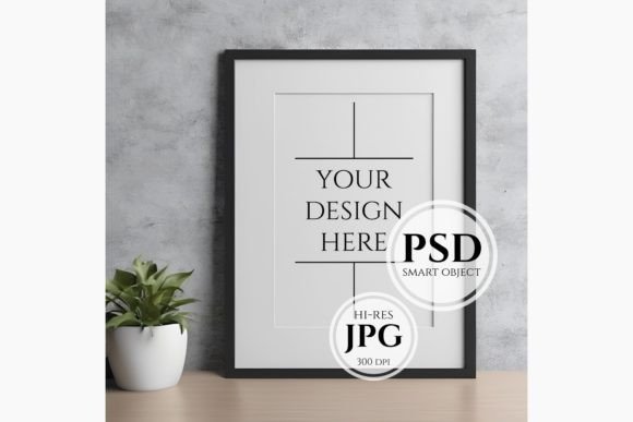 Download Frame Mockup, Wall Art Mockup Frame - Mockup Collection